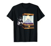 Anxious Raven Security Guard avec Diamants T-Shirt