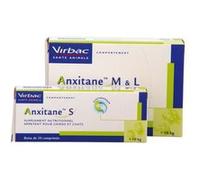 Virbac Comprimés Anxitane S pour chat et petit chien 30 comprimés