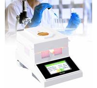 ANXYYDS Analyseur d'humidité électronique, testeur d'humidité halogène de précision, testeur d'humidité halogène 0,001/0,002/0,005 g pour l'industrie Plastique/Alimentaire/pharmaceutique 50g/2mg