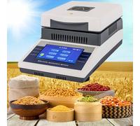 ANXYYDS Analyseur d'humidité halogène de Laboratoire, analyseur d'humidité électronique, humidimètre halogène de précision LCD, pour l'agriculture, la médecine et Le Plastique DHS-16