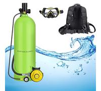ANXYYDS Réservoirs de plongée Portables, équipement de plongée for la plongée d'exploration sous-Marine, équipement de plongée sous-Marine avec Respiration sous-Marine de 30 à 60 Minutes C-4L