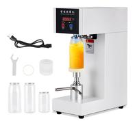 ANXYYDS Sertisseuse de canettes Commerciale de comptoir, scelleuse de gobelets électrique, Machine de scellage de Bouteilles en Verre de canettes Semi-Automatique pour Pop de 2,2 Pouces de diamètre