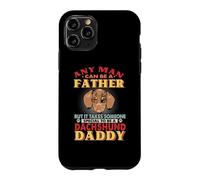 Any Man Can Be A Father Dachshund Dog Daddy Funny Dog Lover Coque pour iPhone 11 Pro