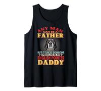 Any Man Can Be A Father English Pointer Daddy Dog Lover Débardeur