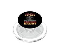 Any Man Can Be A Father English Pointer Daddy Dog Lover PopSockets PopGrip pour MagSafe
