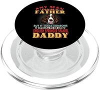 Any Man Can Be A Father English Springer Spaniel Daddy Dog PopSockets PopGrip pour MagSafe