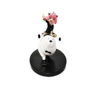 Anya Bond Figure, Q Version Anya Forger Bond Forger Action Figures 14cm/5.5inch PVC Handmade Statue Collection Figurine Anime Fans Gifts