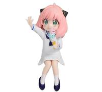 Anya Figure, Q Version Eating Ice Cream Anya Forger Action Figure 10cm / 3,9 Pouces Modèle Fait À La Main Game De Jeu La Statue Decoration Gift