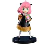 Anya Forger Figurine d'action en PVC Statue pistolet Anya avec visage de rechange Cosplay PVC Figurine d'anime Modèle Jouet Cadeau 15,7 cm