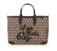 Anya Hindmarch - I Am A Plastic Bag XS Zipped Motif Tote - Femme - Sacs - Brun - Taille: ONE Size