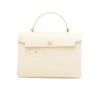 Anya Hindmarch - Top Handle Foldover Bag - Femme - Sacs - Beige - Taille: ONE Size