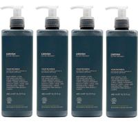 ANYAH Crème hydratante pour les mains et le corps - 4x480ml - Avec huile de graines de tournesol & romarin - Vegan - Soins de la peau
