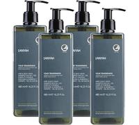 ANYAH - Gel Douche et Shampoing 2 en 1-4 x 480 ml - Soin Lavant Corps et Cheveux à l'extrait d'ortie blanche - Formule Vegan & Certifiée Ecolabel
