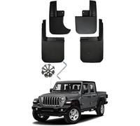 ANYANH 4 pièces Automobiles pour Jeep Gladiator 2019-2022, Voiture Garde Boues Avant Arrière Car Splash Fender Garde-Boue Pièces Automobiles