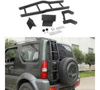 ANYANH Escalade D'échelle Hayon de Voiture pour Suzuki Jimny 2007-2017, Échelle en Alliage Porte Queue Coffre de Voiture Échelle Arrière De Hayon