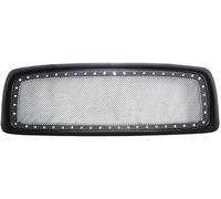 ANYANH Grille de Pare-Chocs Inférieure Avant pour Dodge Ram 1500 2002-2006, Grille de Ventilation en ABS Noir pour Camionnette, Direct Replacement