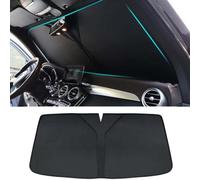 ANYANH Pare Brise Soleil Voiture pour Mazda CX-5 2013-2017, Pliable Pare-Soleil Parapluie Voiture,Protection UV Couverture Pare Brise Flexible
