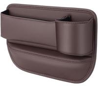 ANYANH Voiture Siège Écart Organisateur, pour Ford Focus (2005-2006),Évite la Chute Petits Objets Portable Organisateur Console Adjustable,B/Brown