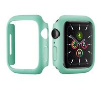 Anybase Coque de Protection Rigide en Polycarbonate pour Apple Watch 38 mm Series 1/2/3 - Ultra Fine - Design Ouvert - Protection Anti-Rayures - Vert Clair