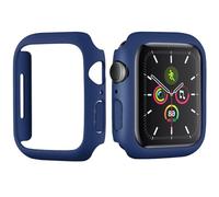 Anybase Coque de Protection Rigide en Polycarbonate pour Apple Watch 41 mm Series 8/9/SE 2 - Ultra Fine - Arrière Ouvert - Protection Transparente - Bleu Nuit