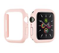 Anybase Coque de Protection Rigide pour Apple Watch 45 mm Series 8/9/SE 2 - Ultra Fine - Protection complète - Rose