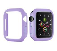 Anybase Coque rigide en polycarbonate pour Apple Watch 40 mm (série 4/5/6/7) - Coque arrière transparente ultra fine - Violet clair
