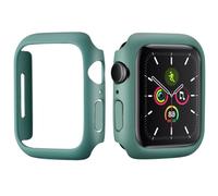Anybase Coque Rigide en Polycarbonate pour Apple Watch 41 mm Series 8/9/SE 2 - Coque arrière Transparente Ultra Fine - Vert Officiel