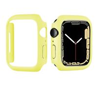 Anybase Coque Rigide en Polycarbonate pour Apple Watch 42 mm Series 1/2/3 - Design aéré - Résistante aux Chocs - Jaune