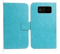 Anybird Bleu PU Cuir Housse Coque Etui Couverture Protecteur Cas Portefeuille Flip Case Cover pour Beafon SL230 LTE 4G 1.8"