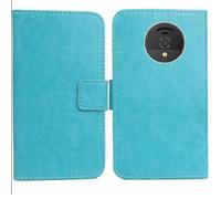 Anybird Bleu PU Cuir Housse Coque Etui Couverture Protecteur Cas Portefeuille Flip Case Cover pour SPC Wild Cool 4G 2.4"