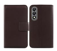 Anybird Flip Brun Veritable Cuir Housse Magnétique Téléphone Coque pour Thomson Origin 680 5G 6.74" Étui Cas Protecteur Case Portefeuille Cover