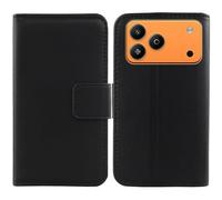Anybird Flip Noir Veritable Cuir Housse Magnétique Téléphone Coque pour Oscal Flat 3C Mini 5" Étui Cas Protecteur Case Portefeuille Cover