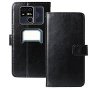 Anybird Flip Premium Cuir Housse Magnétique Téléphone Coque pour AGM G3 5G 6.72" Étui Cas Couverture Protecteur Case Portefeuille Cover Business Wallet (Noir)