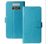 Anybird Flip Premium Cuir Housse Magnétique Téléphone Coque pour Beafon Model SL280 Pro LTE 4G 2" Étui Cas Couverture Protecteur Case Portefeuille Cover Business Wallet (Bleu)