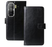 Anybird Flip Premium Cuir Housse Magnétique Téléphone Coque pour Blackview Rock 3 6.78" Étui Cas Couverture Protecteur Case Portefeuille Cover Business Wallet (Noir)