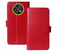 Anybird Flip Premium Cuir Housse Magnétique Téléphone Coque pour CUBOT Kingkong ACE 5 6.74" Étui Cas Couverture Protecteur Case Portefeuille Cover Business Wallet (Rouge)
