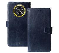 Anybird Flip Premium Cuir Housse Magnétique Téléphone Coque pour CUBOT Kingkong ACE 5 6.74" Étui Cas Couverture Protecteur Case Portefeuille Cover Business Wallet (Bleu Fonce)