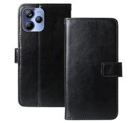 Anybird Flip Premium Cuir Housse Magnétique Téléphone Coque pour Lunar Eclipse L1 5G 6.79" Étui Cas Couverture Protecteur Case Portefeuille Cover Business Wallet (Noir)