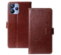 Anybird Flip Premium Cuir Housse Magnétique Téléphone Coque pour Lunar Eclipse L1 5G 6.79" Étui Cas Couverture Protecteur Case Portefeuille Cover Business Wallet (Brun)
