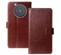 Anybird Flip Premium Cuir Housse Magnétique Téléphone Coque pour Nubia X Pro 2 5G 6.7" Étui Cas Couverture Protecteur Case Portefeuille Cover Business Wallet (Brun)