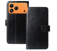 Anybird Flip Premium Cuir Housse Magnétique Téléphone Coque pour Oscal Flat 3C Mini 5" Étui Cas Couverture Protecteur Case Portefeuille Cover Business Wallet (Noir)