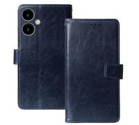 Anybird Flip Premium Cuir Housse Magnétique Téléphone Coque pour SPC ZEUS 2 5" Étui Cas Couverture Protecteur Case Portefeuille Cover Business Wallet (Bleu Fonce)