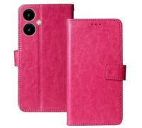 Anybird Flip Premium Cuir Housse Magnétique Téléphone Coque pour SPC ZEUS 2 5" Étui Cas Couverture Protecteur Case Portefeuille Cover Business Wallet (Rose)