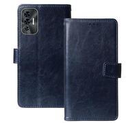 Anybird Flip Premium Cuir Housse Magnétique Téléphone Coque pour Thomson Origin 679 Lagoon/Thomson Origin 679 Onyx 6.79" Étui Cas Couverture Protecteur Case Cover (Bleu Fonce)