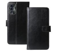 Anybird Flip Premium Cuir Housse Magnétique Téléphone Coque pour Thomson Origin 679 Lagoon/Thomson Origin 679 Onyx 6.79" Étui Cas Couverture Protecteur Case Cover (Noir)