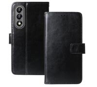 Anybird Flip Premium Cuir Housse Magnétique Téléphone Coque pour Thomson Origin 680 5G 6.74" Étui Cas Couverture Protecteur Case Portefeuille Cover Business Wallet (Noir)