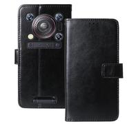 Anybird Flip Premium Cuir Housse Magnétique Téléphone TPU Silicone Coque pour Oukitel WP33 Pro 6.6" Étui Cas Couverture Protecteur Case Portefeuille Cover Business Wallet (Noir)