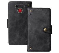 Anybird Flip Retro Cuir Housse Magnétique Téléphone Coque pour Olympia Sun 2.31" Étui Cas Couverture Protecteur Case Cover (Noir)