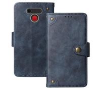 Anybird Flip Retro Cuir Housse Magnétique Téléphone Coque pour Olympia Sun 2.31" Étui Cas Couverture Protecteur Case Cover (Bleu)