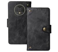 Anybird Flip Retro Cuir Housse Magnétique Téléphone Coque pour SPC Wild Cool 4G 2.4" Étui Cas Couverture Protecteur Case Cover (Noir)